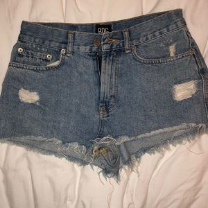 size 27 BDG (Urban Outfitters) denim cutoff shorts